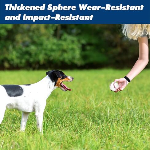 16 قطعة من كرة إرجاع المعصم مقاس 2.3 بوصة كرات البيسبول التفاعلية على سلك مرن لممارسة تمارين المعصم الرياضية وحفلات البيسبول والأنشطة الخارجية الممتعة in Kuwait