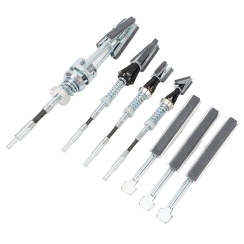 7Pcs Cylinder Hone Tool Kit, 3/4 Inch to 7 Inch Cylinder Honing Tool with 220 Grit S truction for Automotive, Aerospace, Aulic, in Kuwait