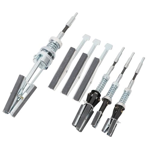 7Pcs Cylinder Hone Tool Kit, 3/4 Inch to 7 Inch Cylinder Honing Tool with 220 Grit S truction for Automotive, Aerospace, Aulic, in Kuwait