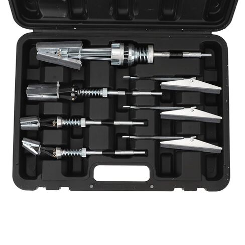 7Pcs Cylinder Hone Tool Kit, 3/4 Inch to 7 Inch Cylinder Honing Tool with 220 Grit S truction for Automotive, Aerospace, Aulic, in Kuwait