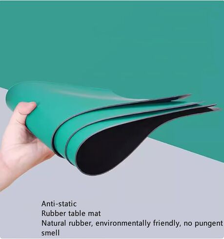 Anti-Static Laboratory Desk Protector PVC Mat Multiple Thicknesses(8x1000x1000mm) in Saudi Arabia
