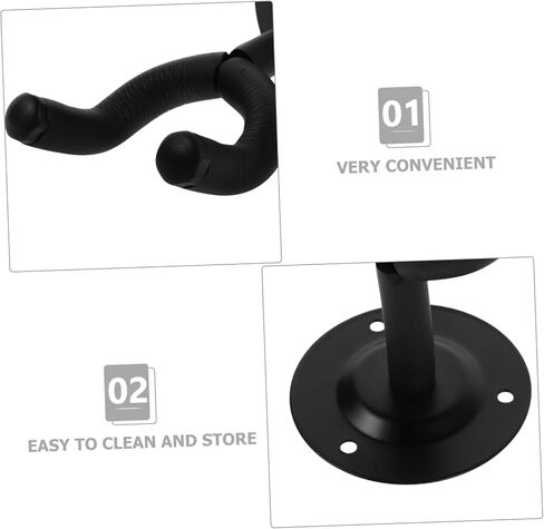 jojofuny Versatile Musical Instrument Rack Ukulele Hanger Violin Holder Guitar Wall Hanger Wall Mount Holder in Saudi Arabia