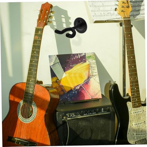 VILLCASE Metal Instrument Wall Hanger for Guitar Ukulele Violin and Erhu Adjustable Hook Stand for Home Studio Decorative Wall Mount for String Instruments in Saudi Arabia