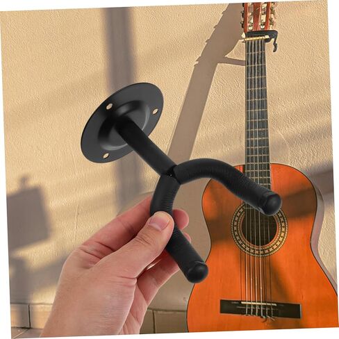 VILLCASE Metal Instrument Wall Hanger for Guitar Ukulele Violin and Erhu Adjustable Hook Stand for Home Studio Decorative Wall Mount for String Instruments in Saudi Arabia