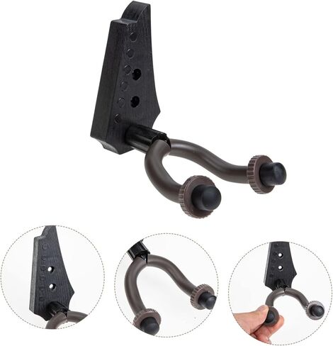 Violin Wall Hanger Violin Holder for Wall Mount Durable and Lightweight Guitar and Ukulele Display Rack for Home Decor and Space Saving in Saudi Arabia