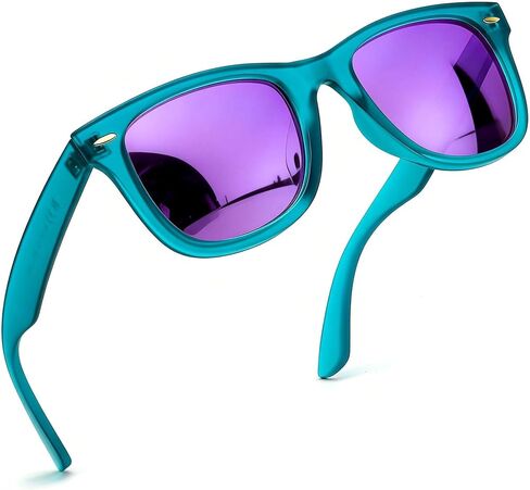 Women's Polarized Sunglasses- UV400 Protection Mirrored Beach Eyewear, Designer Fashion Sunglasses - Medium Fit in Kuwait