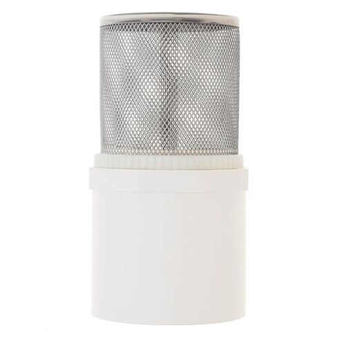 1" DN25 Stainless Steel Filter Cover with PVC Connector to 1" PVC Pipe Filter Head Suction Strainers for Debris Removal Irrigation Pump in Saudi Arabia