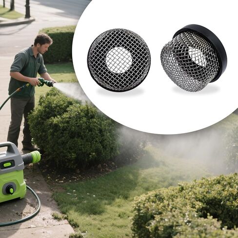 4 Pcs Stainless Steel Mesh Strainer Fits ¾ Inch - 14 Female Thread, Enhancing Filtering and Aeration, Aerator Screen Filter Compatible with Live Well Pumps（Fit 3/4" Thread） in Kuwait