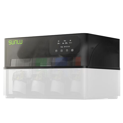 Sunlu AMS Heater Upgrade for Bambu Lab AMS Gen 1, Active Filament Dryer Attachment, Enables Drying While Printing, Prevents Wet Filament & Clogs, 70℃ Fast Heating, Easy Install (AMS Not Included) in Kuwait