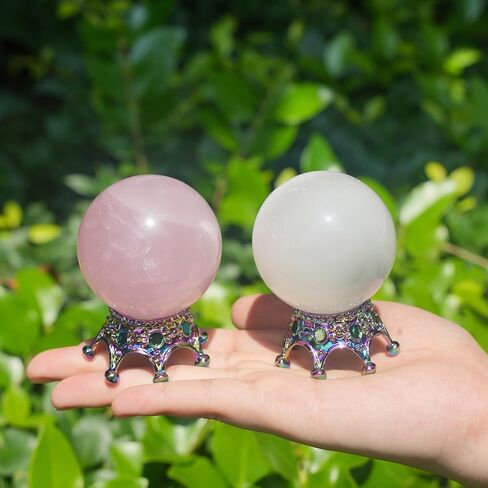 1 قطعة 4-4.5 سنتيمتر روز كوارتز المجال كرة حجرية كريستال in Kuwait