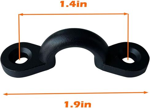 عروة ربط للأسفل من كاياك، ملحقات صيد الأسماك، ملحقات كاياك، 10 قطع مع 20 براغي in Kuwait