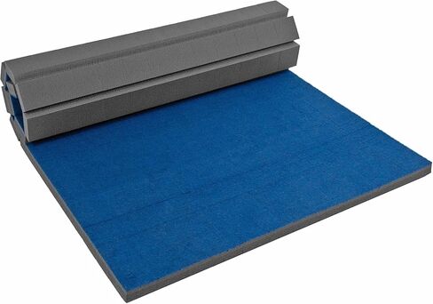 FlooringInc's Rollout Carpet Top Cheer Mat, Perfect as a Gymnastics Mat, Tumbling Mat or Portable Cheerleading Gym Mats for Home Workouts and Practice in Kuwait