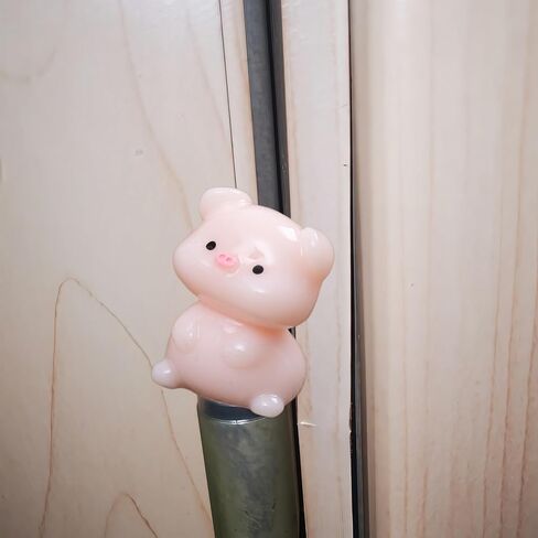 Cute Mini Creative Kiss Face Pig Hinge Heads Decorative Topper Set 6PCS, Home Decoration,Magnetic Hinge Head Toppers Door Hinge in Saudi Arabia