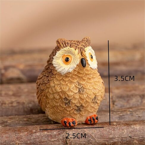 Cute Mini Creative Brown, Owl Hinge Heads Decorative Topper Set 3PCS, Home Decoration,Magnetic Hinge Head Toppers Door Hinge in Saudi Arabia