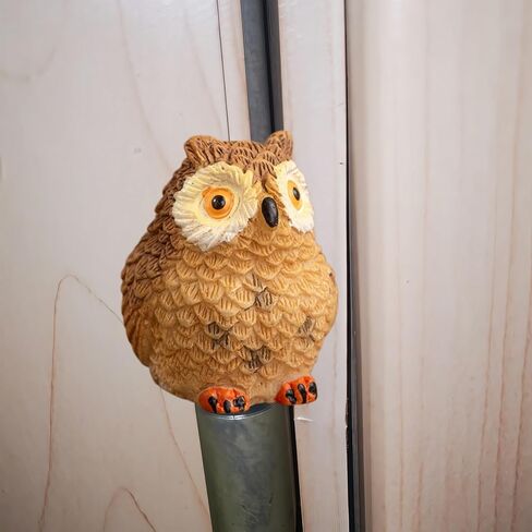 Cute Mini Creative Brown, Owl Hinge Heads Decorative Topper Set 3PCS, Home Decoration,Magnetic Hinge Head Toppers Door Hinge in Saudi Arabia