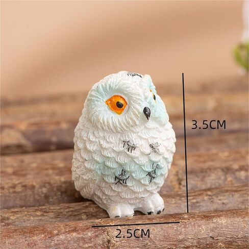 لطيف صغير الإبداعية الأبيض، البومة المفصلي رؤساء الزخرفية توبر مجموعة 3PCS، ديكور المنزل، المغناطيسي المفصلي رئيس القبعات العالية الباب المفصلي in Saudi Arabia