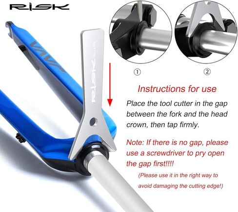 Bike Headset Crown Race Remover Tool, Bicycle Crown Race Removal for 1" to 1-1/2", Bicycle Maintenance Tool in Kuwait