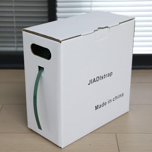 لفة حزام نليون من البوليستر (PET) مقاس 5/8 بوصة × 1000 بوصة مع 150 قطعة من الأختام المعدنية المفتوحة وصندوق التوزيع بقوة كسر 1700 رطل in Kuwait