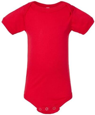 Bella Canvas Infant Jersey Short-Sleeve One-Piece 12-18MOS Black in Kuwait
