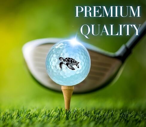 Sea Turtle Golf Gifts for Sea Turtle Lovers, Gifts for Men/Women, Golf Balls Set, Perfect for Male/Female on Birthday, Christmas - Blue in Saudi Arabia
