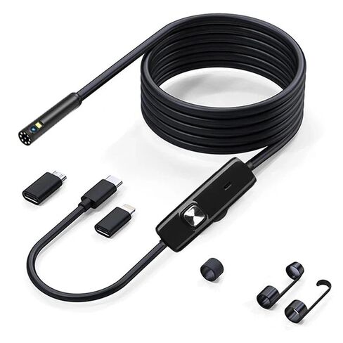 Sewer Camera 165FT, Self Leveling Drain Camera with Meter Counter, 7mm Thick Cable, 9" HD Screen 1080P Plumbing Cameras Snake with Light, 5100mAh Battery Duct Pipe Video Inspection Cam DVR 32GB in Saudi Arabia