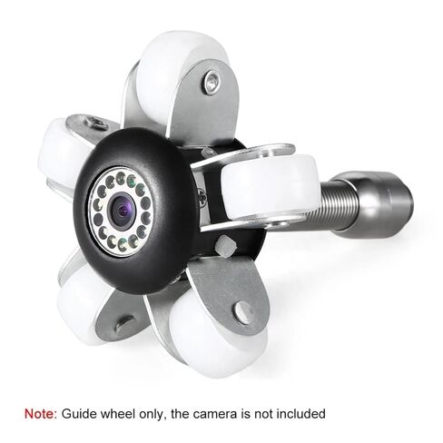 Drain Camera Roller Guide Wheel for 23mm/0.6in Pipes - SPRIDRAIN Anti-Scratch Protector with Smooth Pulleys | Sewer Inspection Accessory (23mm/0.9in) in Saudi Arabia