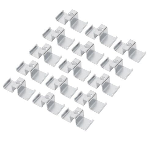 25pcs Grating Clips, Sturdy Grating Clamps, Steel Saddle Clamps for Industrial Flooring Drainage Systems Mezzanines Walkways Stair Treads in Saudi Arabia