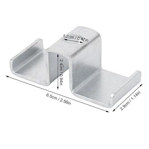 25pcs Grating Clips, Sturdy Grating Clamps, Steel Saddle Clamps for Industrial Flooring Drainage Systems Mezzanines Walkways Stair Treads in Saudi Arabia