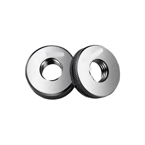 1 Set of Standard Metric Thread Ring Gauge Measuring Tools, Accuracy 6G, Specification: M3-M24, Size: X0.2-1.75(M12X1.75-6g T Z) in Kuwait