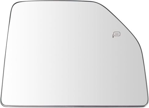 TRQ Exterior Side View Door Mirror Glass Heated Blind Spot RH for Expedition in Kuwait