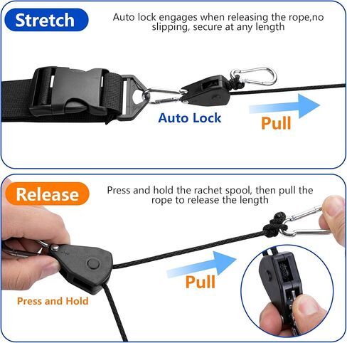 2 Set Floating Mat Strap and Rope Hanger, Adjustable Rope Hanger Kit for Float Pad, Quick-Release Floating Mat Tie Down Accessories for Boat Cleat or Rail in Kuwait