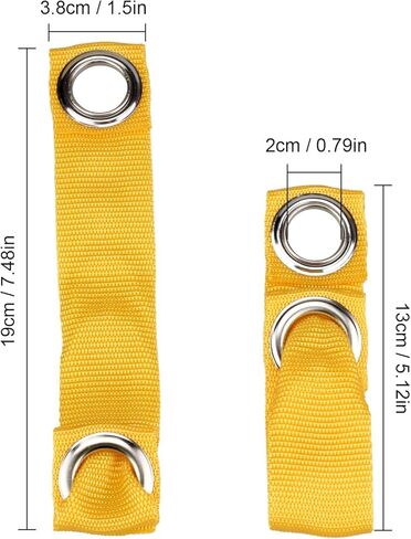 Yellow Tie Cord Hitches, Leash for Game Fowl, Chicken Strap for Poultry, Egg Homestead Strap Tie Cord, Leash for Game Fowl Birds Calsas para Gallos Hitch, Chicken Supplies Accessories (24) in Kuwait