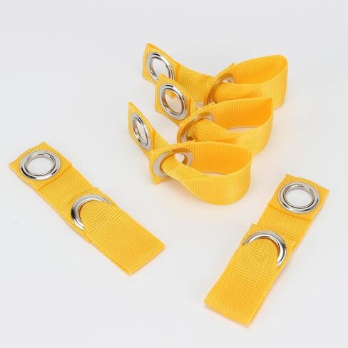 Yellow Tie Cord Hitches, Leash for Game Fowl, Chicken Strap for Poultry, Egg Homestead Strap Tie Cord, Leash for Game Fowl Birds Calsas para Gallos Hitch, Chicken Supplies Accessories (24) in Kuwait