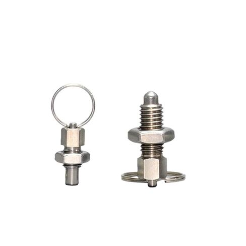 1Pcs Stainless Steel Locking Screw Dowel Indexing Plunger M6 M8 M10 M12 M16 Thread Index Plungers(M10-6) in Kuwait