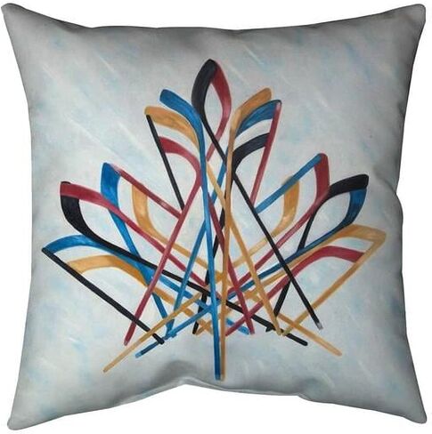 20 x 20 in. Canadian Hockey-Double Sided Print Indoor Pillow Cover in Saudi Arabia