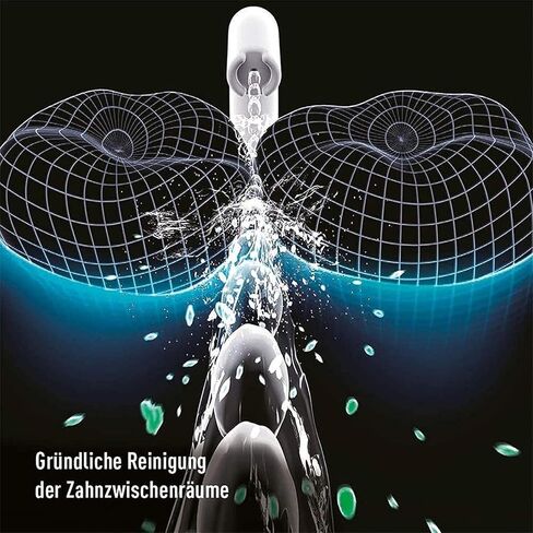 Water Flosser Professional Cordless Dental Oral Irrigator - Portable and Rechargeable IPX7 Waterproof Water Flossing with Cleanable Water Tank for Home and Travel (White) in Kuwait