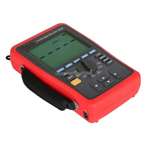 Resistance Tester, UT620B DC Low Resistance Tester, Four-Wire Measurement Data Storage USB Transfer Belt Backlight in Saudi Arabia