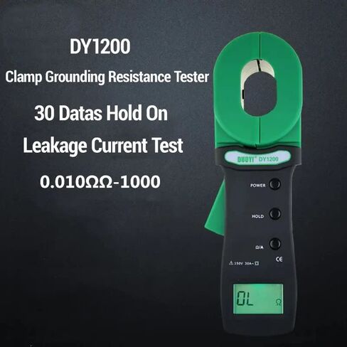 DY1200 المشبك على الأرض اختبار مقاومة الأرض 0.01-1000Ω in Kuwait