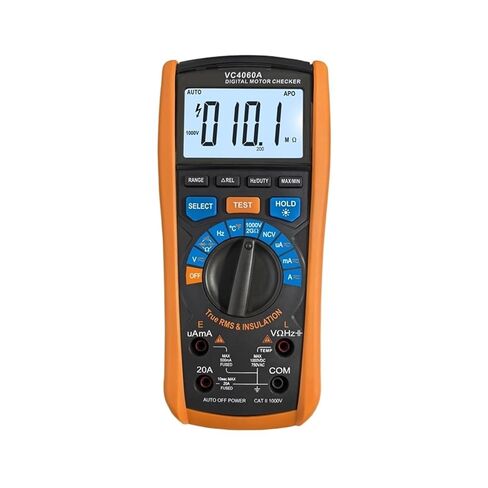 جهاز اختبار المقاومة، VC4060 فحص المحرك الرقمي 2000 أوم جهاز اختبار مقاومة العزل Megohmmeter True RMS AC DC جهاز إنذار متعدد البيانات in Saudi Arabia