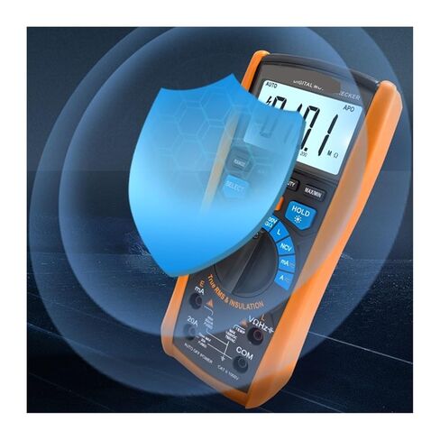 جهاز اختبار المقاومة، VC4060 فحص المحرك الرقمي 2000 أوم جهاز اختبار مقاومة العزل Megohmmeter True RMS AC DC جهاز إنذار متعدد البيانات in Saudi Arabia