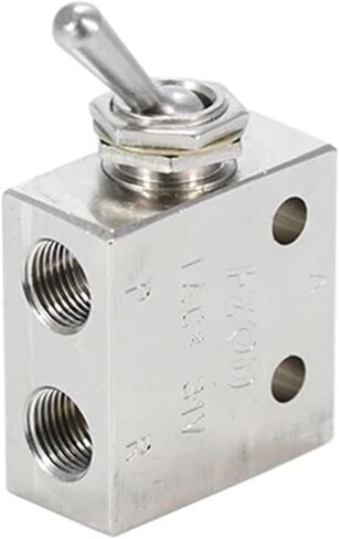 Mechanical Pneumatic Switch Toggle Valve, Air Manual Button TAC2-41V, 1pc(TAC2-31V) in Kuwait