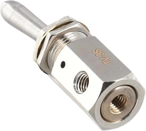 TV-3S Mechanical Pneumatic Valve, 3-Way, 2-Position Manual Lever Pushbutton, Part Of A System, 1pc in Kuwait