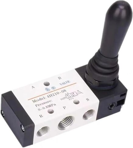 5 طريقة هوائي الهواء اليد رافعة تعمل صمام، 4H210-08 ميناء 1/4 بوصة BSP صمامات التحكم اليدوية، 1 قطعة in Kuwait