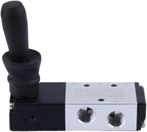 4H230C/E-06/08 1/8 بوصة 1/4 بوصة 2 موضع 5 صمام هواء هوائي، تحكم في تشغيل رافعة اليد، قطعة واحدة (4HA230E-08) in Kuwait