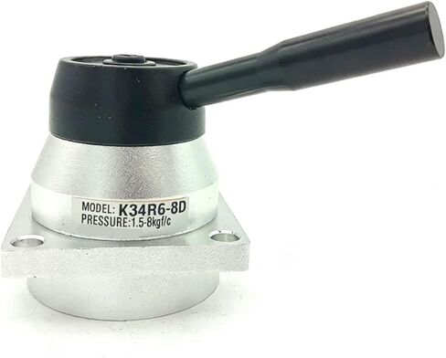 K34R6 G1/4 بوصة صمام تبديل يدوي، تبديل يدوي هوائي ميكانيكي، قطعة واحدة (K34R6-8S G1-4) in Kuwait