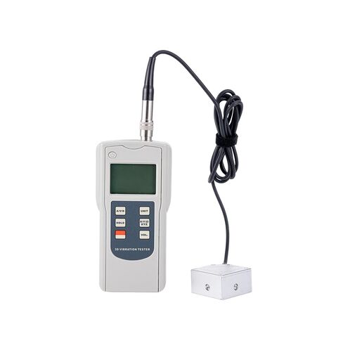 3D Vibrometer 3-Axis Vibration Tester with 3-Axis Piezoelectric Accelerometer Range Acceleration 0.1-400.0 m/s² 10Hz~10kHz Simultaneously Measure Vibration Parameters Along Three Axes in Saudi Arabia