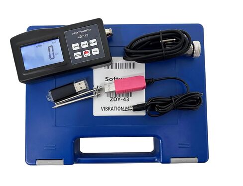 جهاز اختبار اهتزاز مقياس الاهتزاز المحمول مع كابل بيانات RS-232C وبرنامج تسريع نطاق التردد 10 هرتز ~ 10 كيلو هرتز السرعة 10 هرتز ~ 1 كيلو هرتز الإزاحة 10 هرتز ~ 1 كيلو هرتز دقة 5٪ من القراءة + رقمين in Saudi Arabia