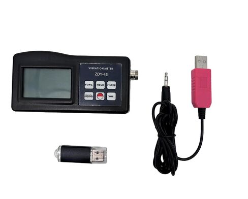 جهاز اختبار اهتزاز مقياس الاهتزاز المحمول مع كابل بيانات RS-232C وبرنامج تسريع نطاق التردد 10 هرتز ~ 10 كيلو هرتز السرعة 10 هرتز ~ 1 كيلو هرتز الإزاحة 10 هرتز ~ 1 كيلو هرتز دقة 5٪ من القراءة + رقمين in Saudi Arabia