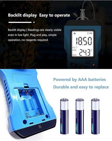 يمكن لمقياس الأكسجين المذاب المحمول قياس النيتروجين والفوسفور والبوتاسيوم ودرجة الحموضة والرطوبة والموصلية، وهو أداة عملية لصيانة التربة بكفاءة in Kuwait