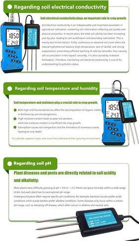 يمكن لمقياس الأكسجين المذاب المحمول قياس النيتروجين والفوسفور والبوتاسيوم ودرجة الحموضة والرطوبة والموصلية، وهو أداة عملية لصيانة التربة بكفاءة in Kuwait